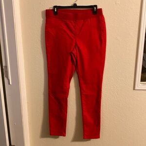 Euc NOBO Red Jeggings Junior’s 11/13